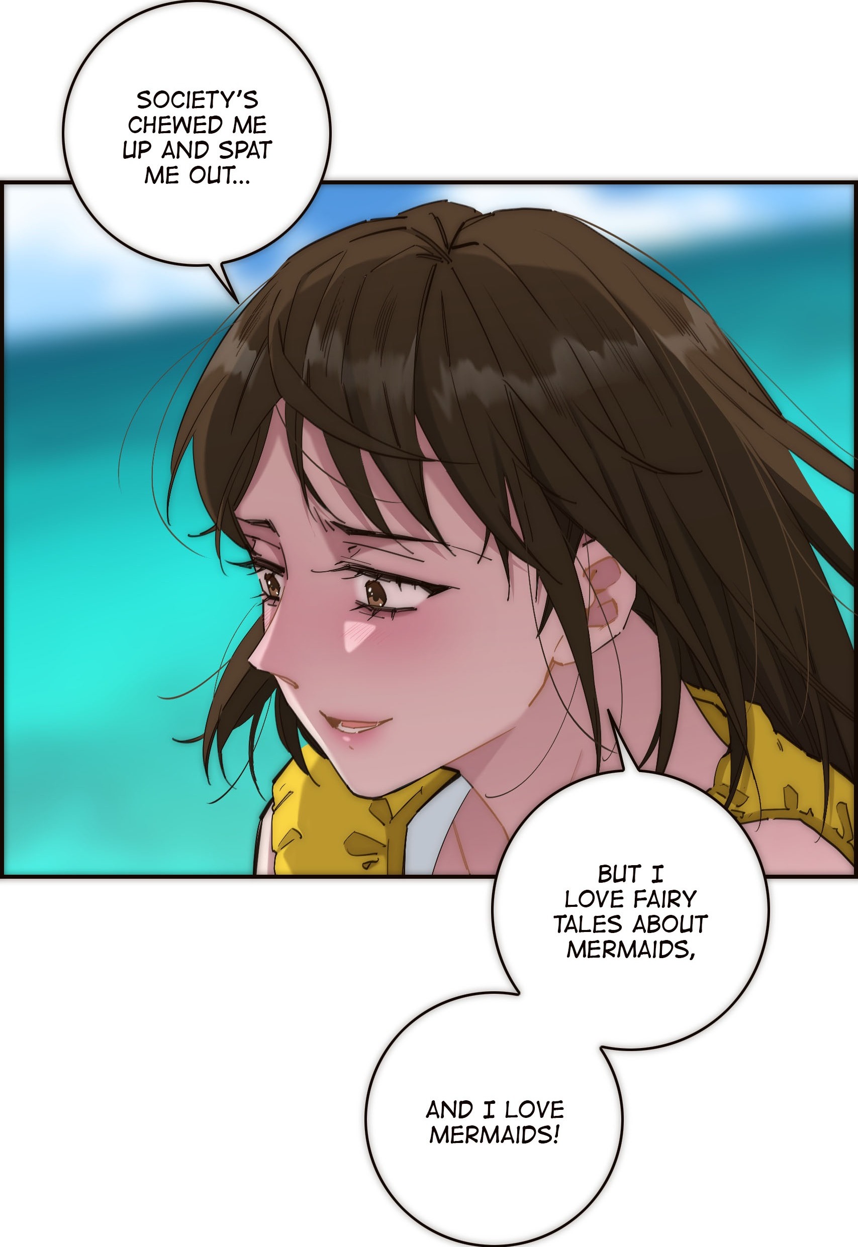The Mermaid I Met by Getting Fired: Wet-haired and blushing: “But I love fairy tales about mermaids, and I love mermaids!”