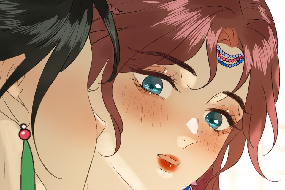 Mu Yunzhao blushes, close to Shen Qingshuang