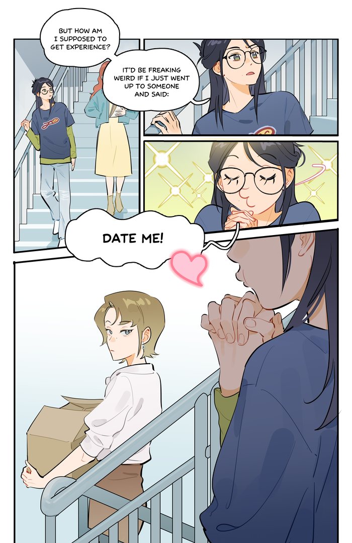 Jian Le blurts out Date me!