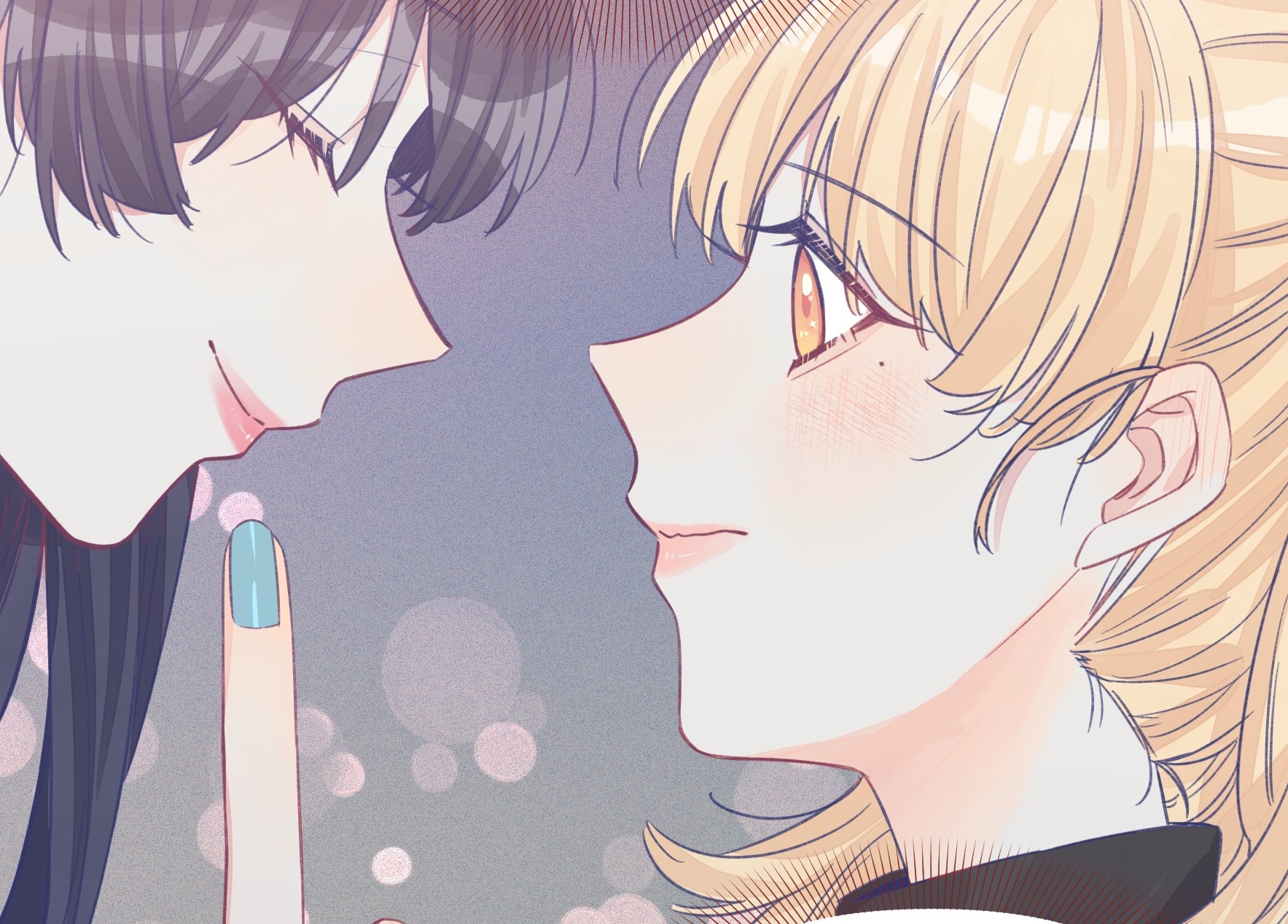 Straight Girl Trap official English GL manhua panel — office tension between Zhan Ying and her boss