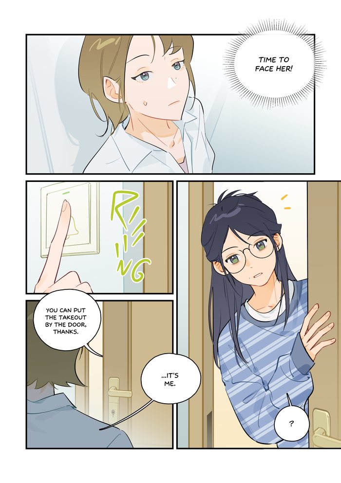Ren Qinghe at Jian Le's door