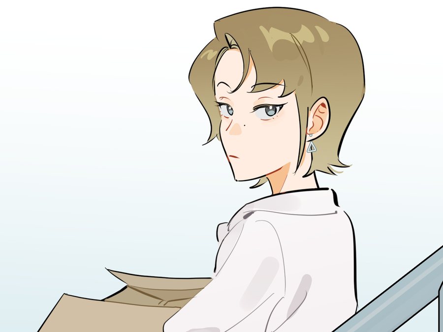 Ren Qinghe carrying a moving box up the stairs, Submission Time! Yes or Yes? Episode 1