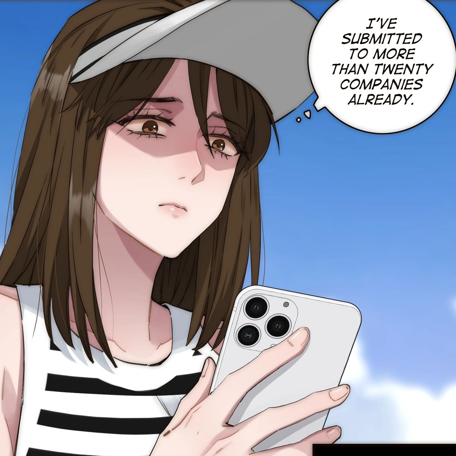 The Mermaid I Met by Getting Fired: She checks her phone at the beach: “I’ve submitted to more than twenty companies already.”