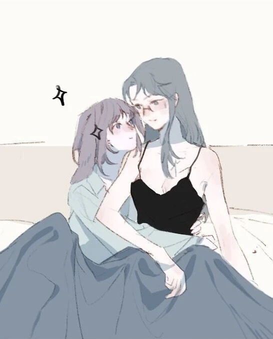 Nan Xing curled up against Ban Xia under the covers