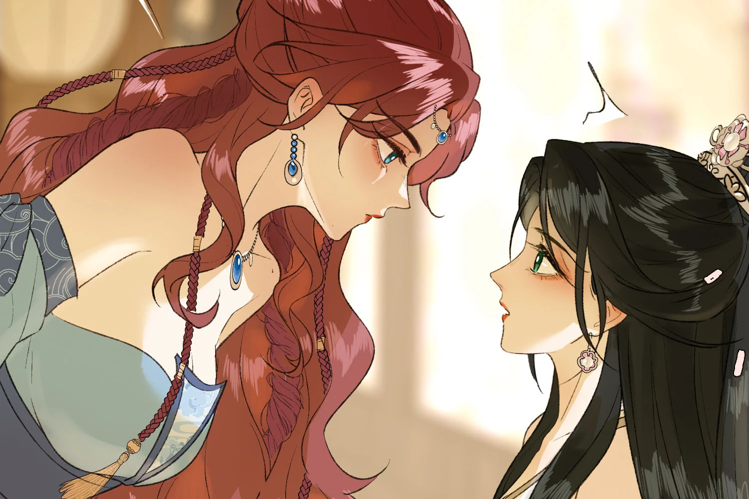 Mu Yunzhao leans toward Shen Qingshuang
