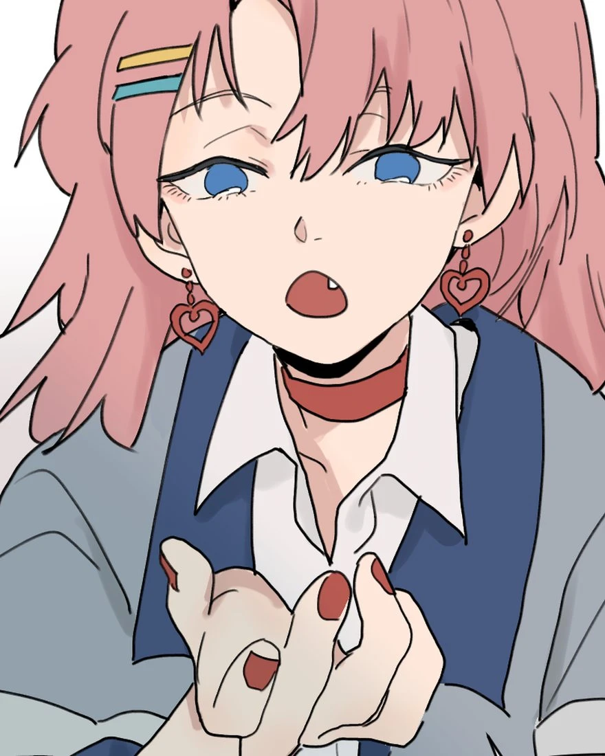 Tongtong points at Lin Luxi mid-sentence, I Got Blackmailed by the Green Tea Bitch in Class Chapter 1