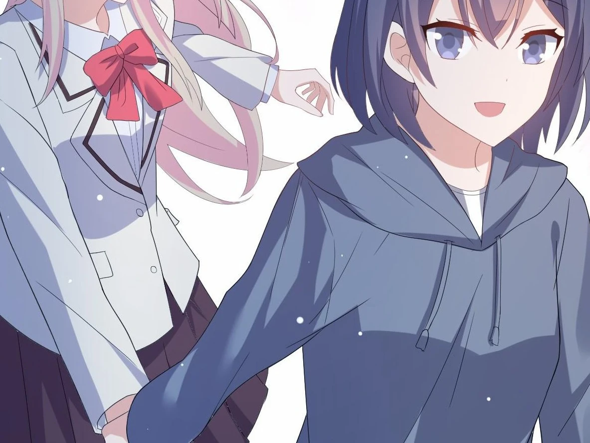 Gu An leads Xinghuo by the hand, Xinghuo’s long hair blowing behind her, Official art of Seeing Xinghuo Again