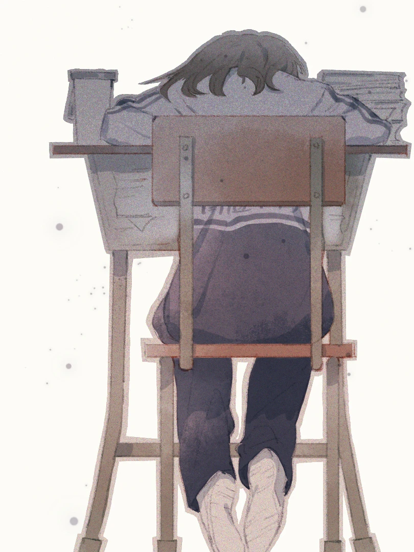 Long as We Have Loved: Zhou Ruoheng slumped alone over her desk
