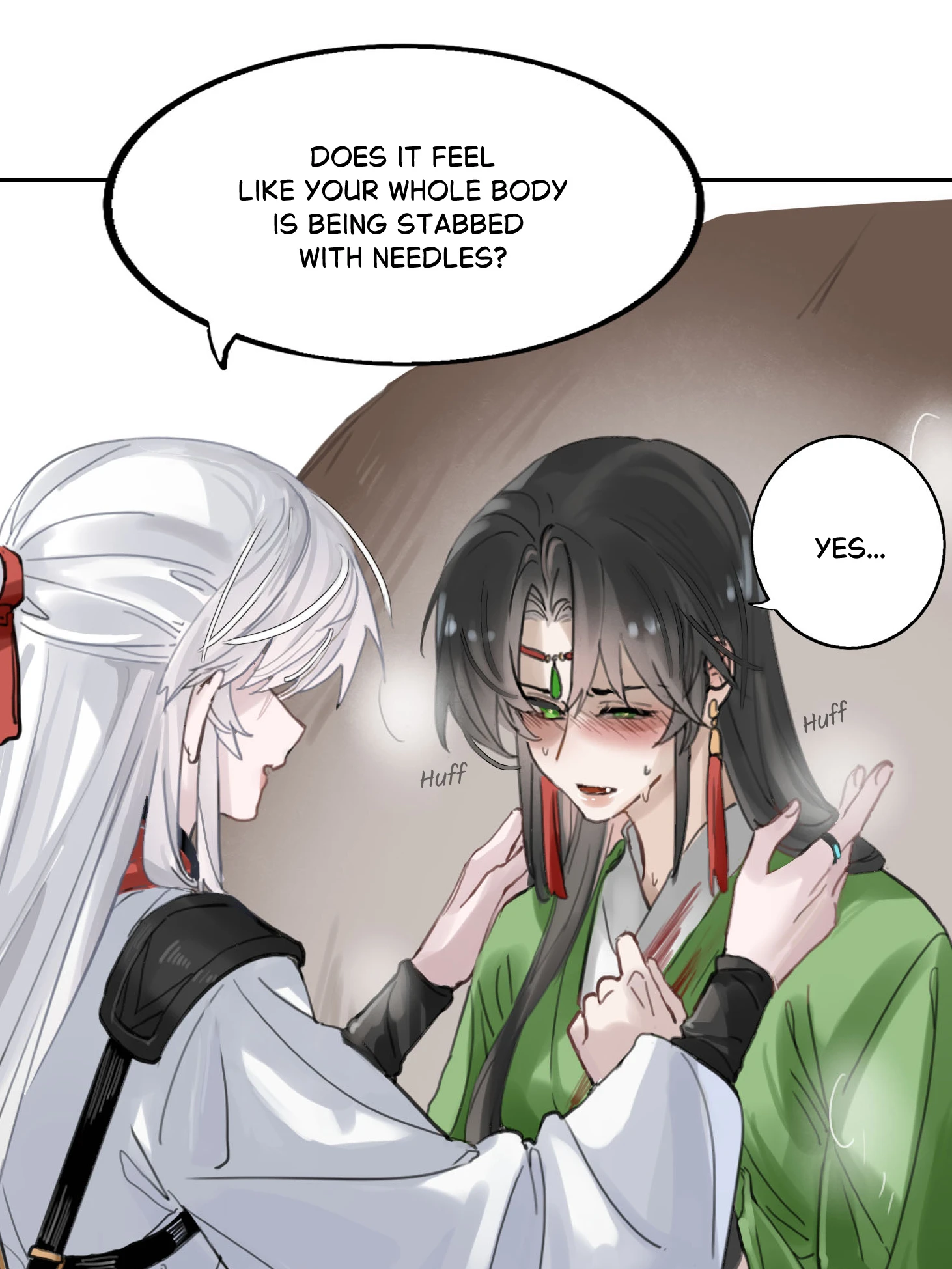 Ji Linxue: “Does it feel like your whole body is being stabbed with needles?”